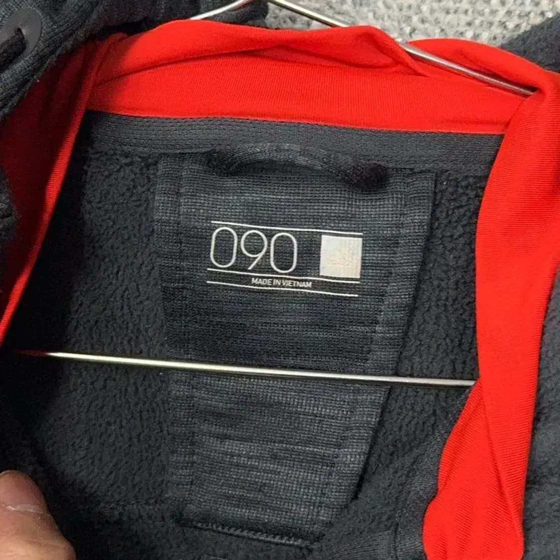 아디다스 그레이 배색 기능성 후드집업 90 상품이미지5