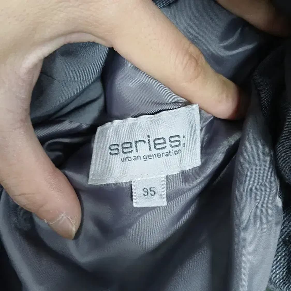 시리즈 그린 카키 캐주얼 점퍼 자켓 95 상품이미지3