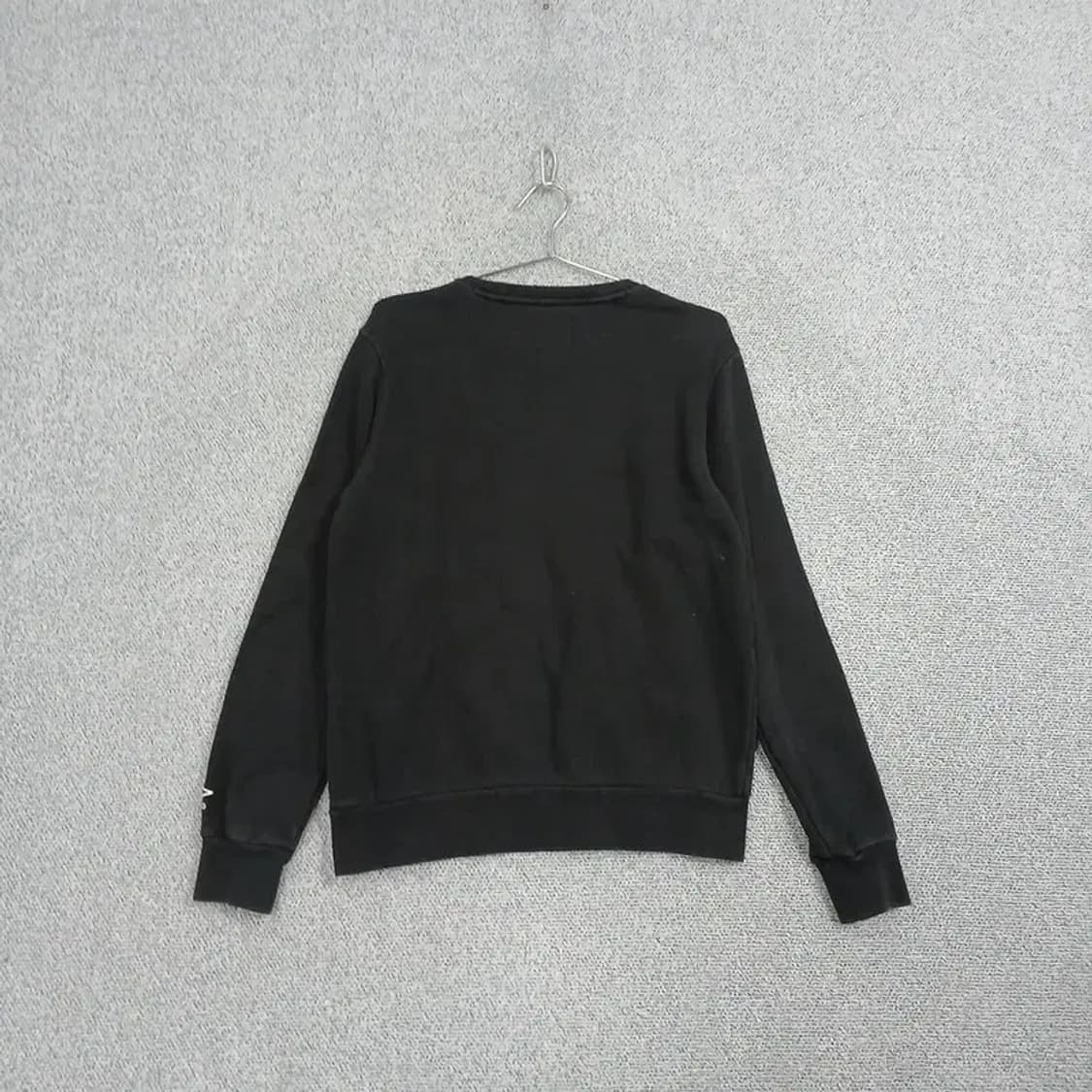 엄브로 블랙 로고 캐주얼 맨투맨 S 상품이미지2