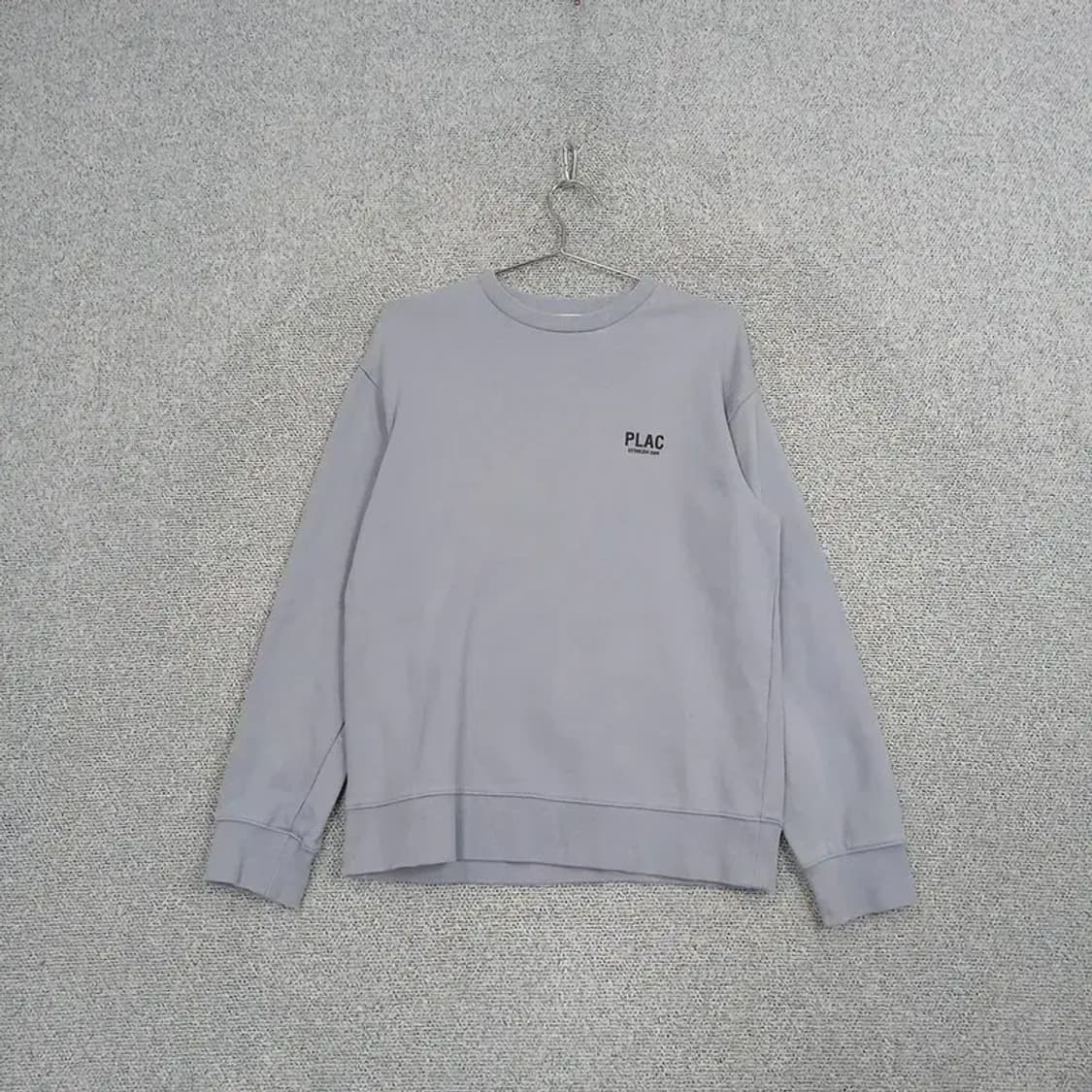 플랙 스펠 로고 캐주얼 맨투맨 S 상품이미지1