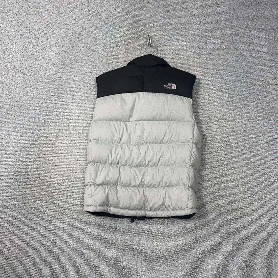 노스페이스 눕시 700 실버 패딩 조끼 S 상품이미지2
