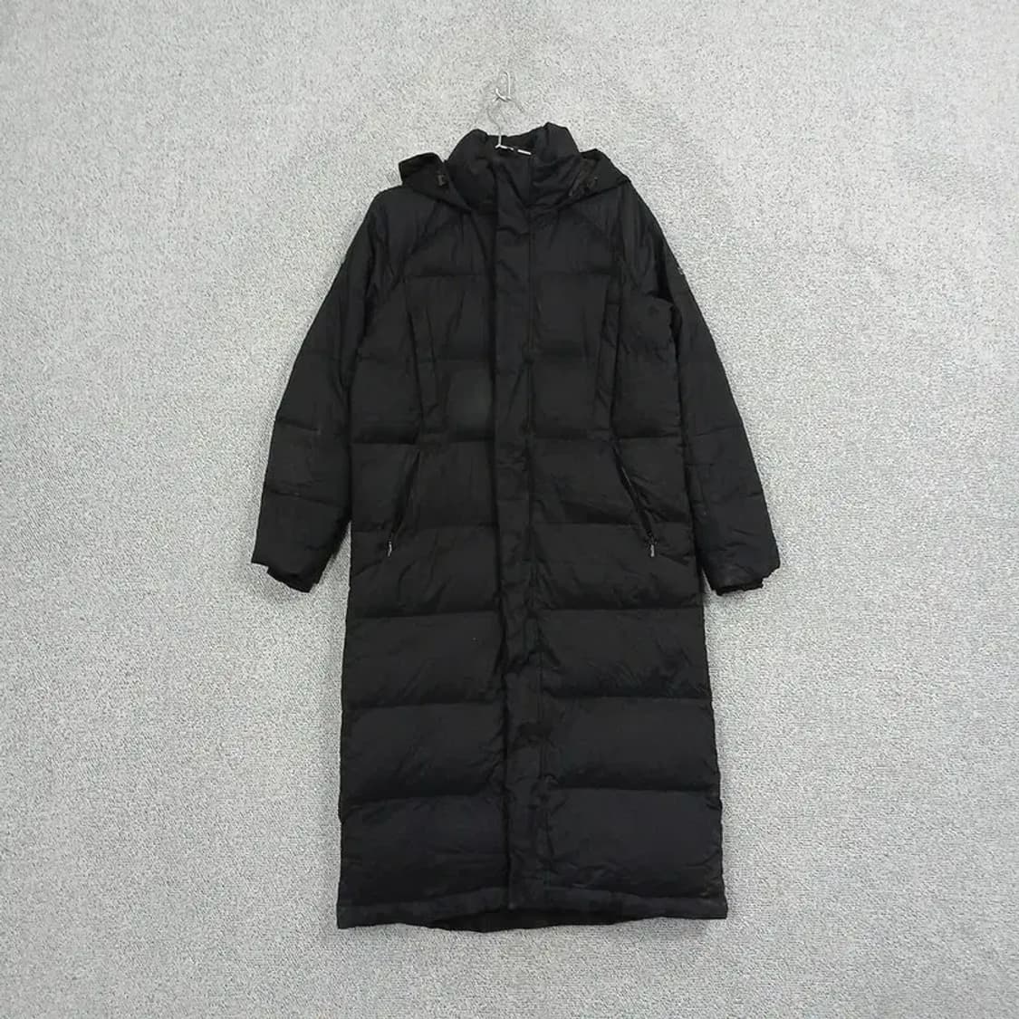 데상트 백로고 덕다운 오리털 롱패딩 S 상품이미지1