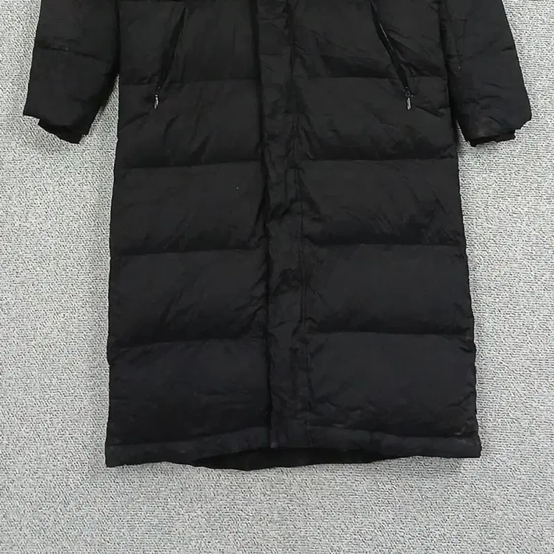 데상트 백로고 덕다운 오리털 롱패딩 S 상품이미지4