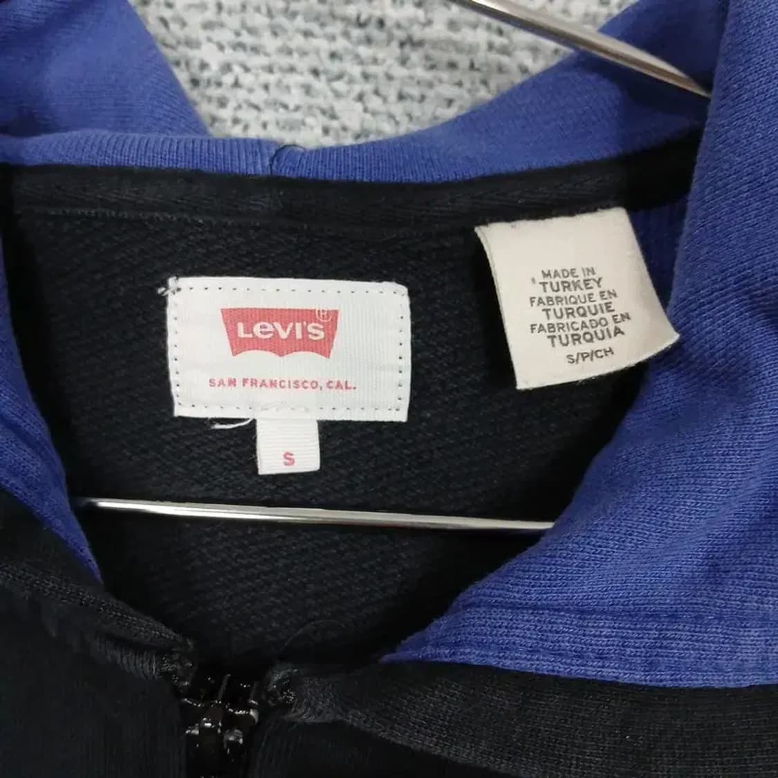 리바이스 로고 멀티컬러 캐주얼 후드티 S 상품이미지3