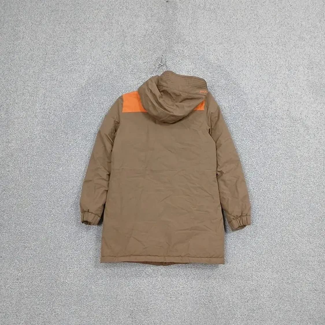 빈폴 브라운 로고 덕다운 오리털 파카 롱패딩 90 상품이미지2