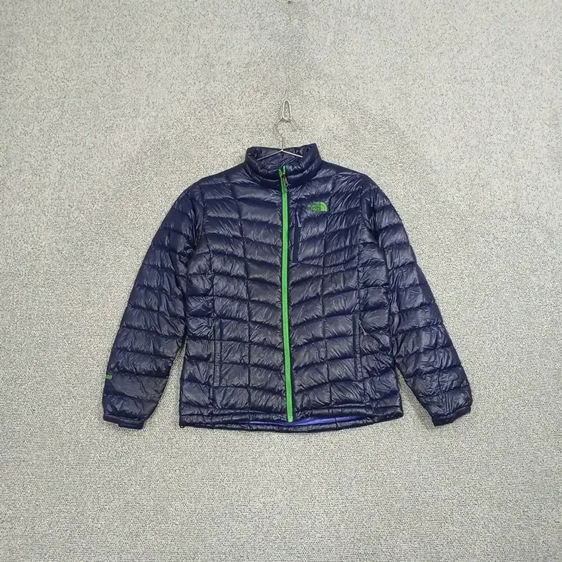 노스페이스 네이비 로고 구스다운 거위털 경량 패딩 90 상품이미지1