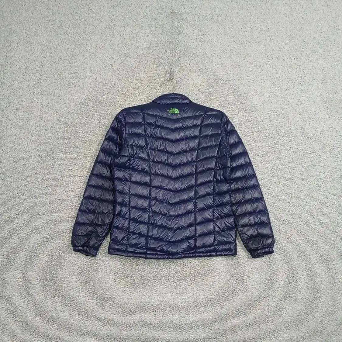 노스페이스 네이비 로고 구스다운 거위털 경량 패딩 90 상품이미지2