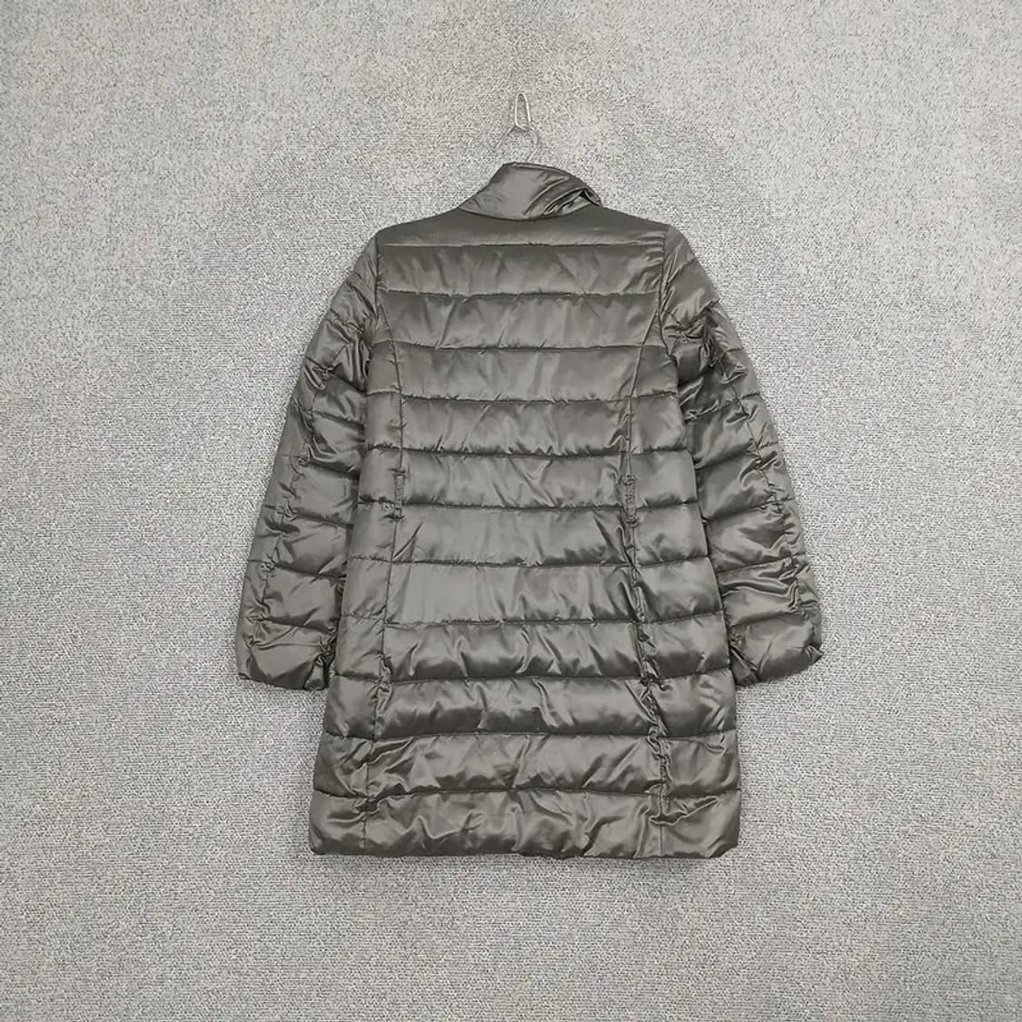 알마니 익스체인지 여성 그레이 경량 롱패딩 점퍼 S 상품이미지2