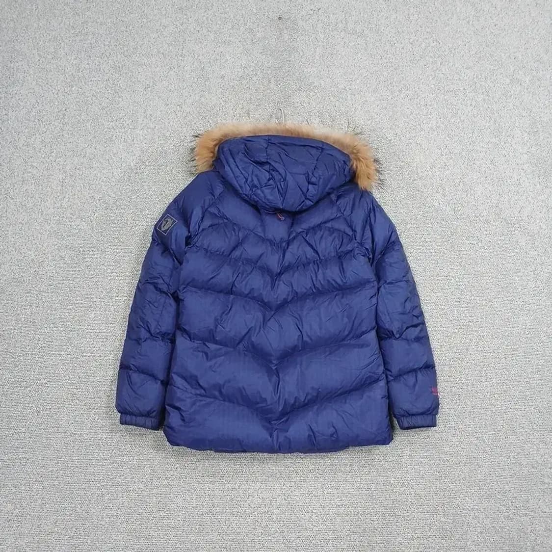 블랙야크 네이비 로고 구스다운 거위털 패딩 95 상품이미지2