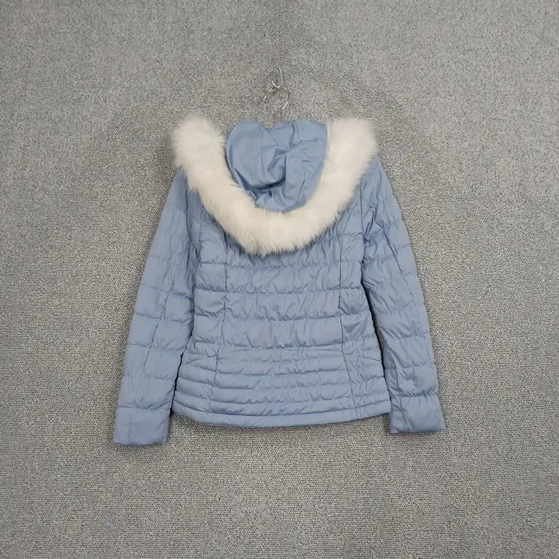 클리블랜드 골프 연하늘 로고 경량 퍼 숏패딩 95 상품이미지2