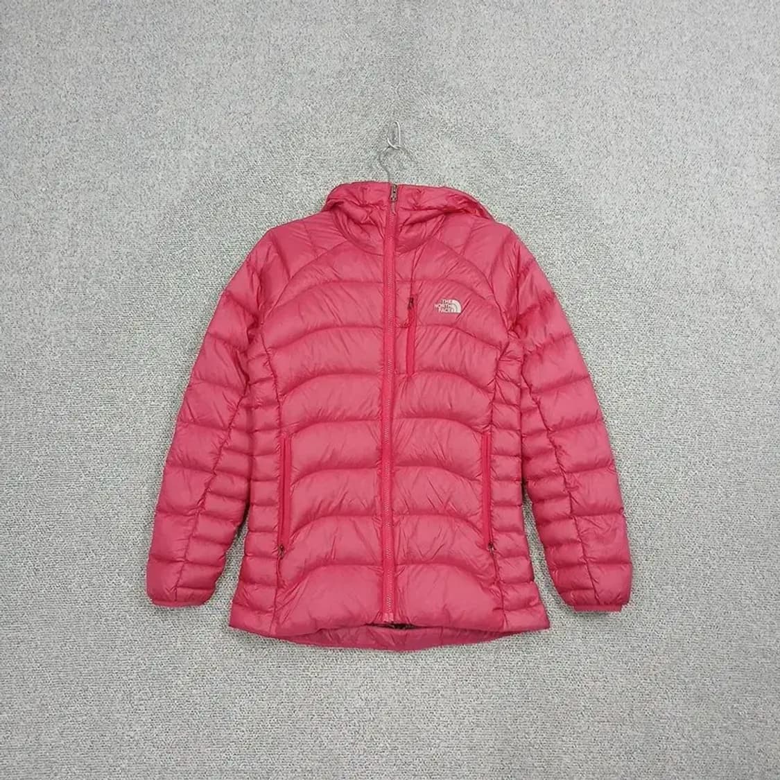 노스페이스 700 눕시 핑크 구스다운 거위털 경량 패딩 M 상품이미지1