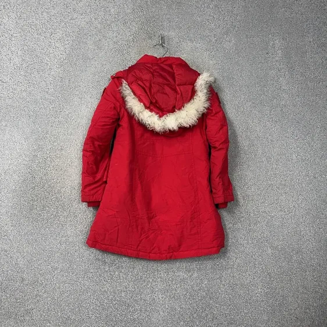 NBA 브룩클린 로고 레드 덕다운 패딩 점퍼 XS 상품이미지2