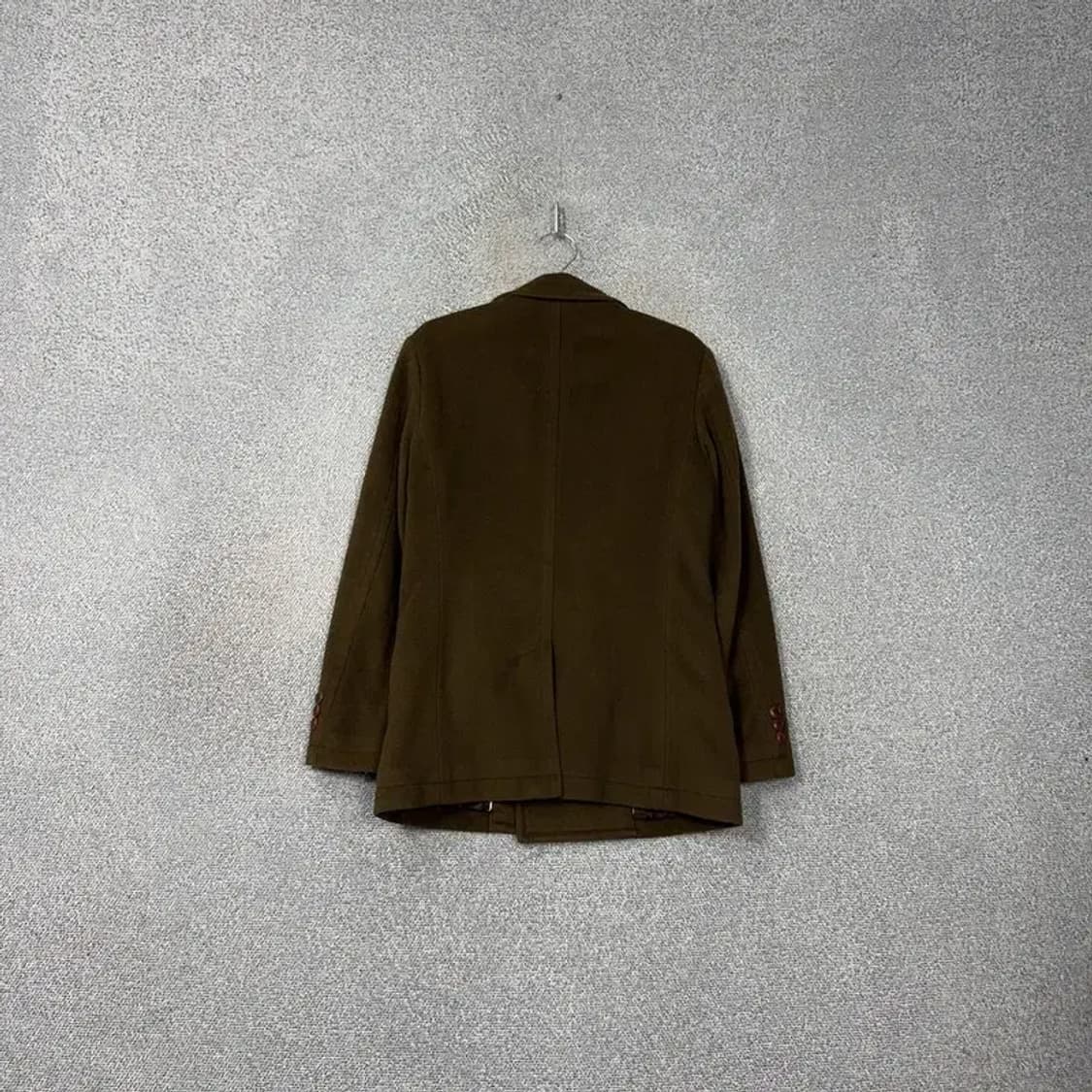 해지스 클래식 브라운 울 코트 100 상품이미지2