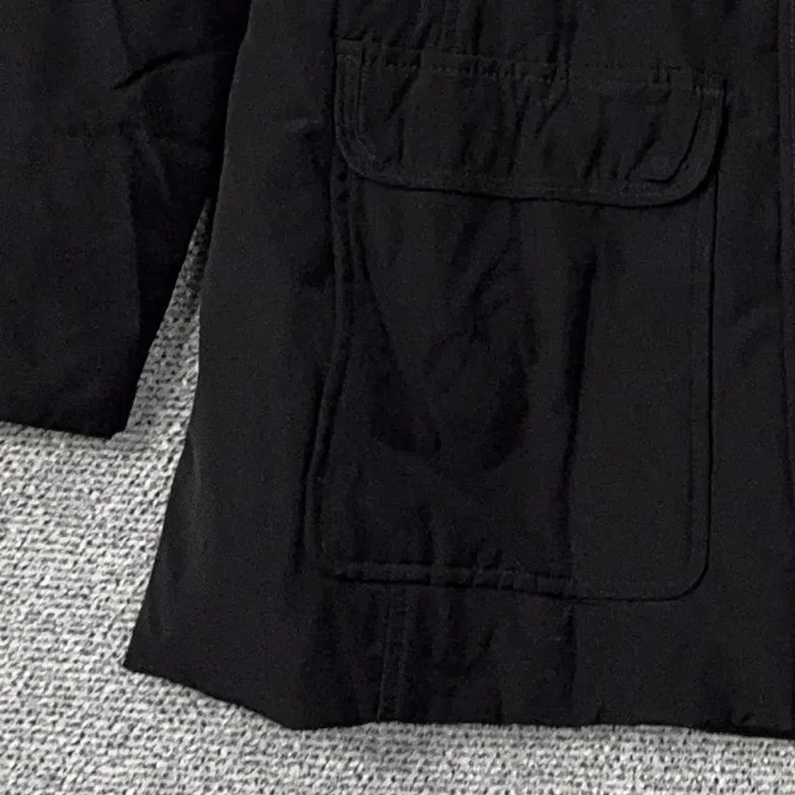 타미힐피거 로고 퍼 덕다운 오리털 패딩 점퍼 M 상품이미지3