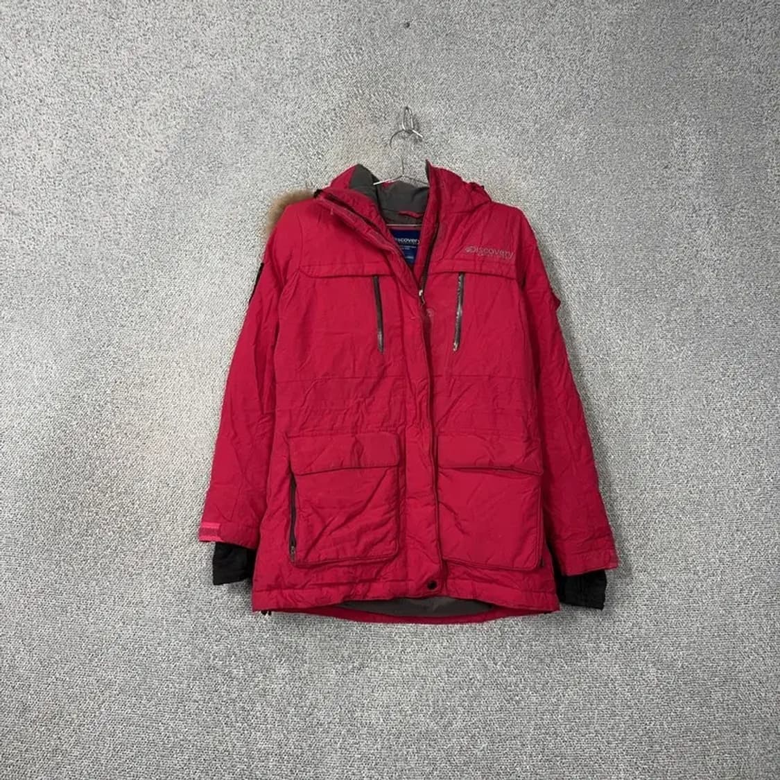 디스커버리 라쿤털 로고 덕다운 오리털 패딩 점퍼 95 상품이미지1