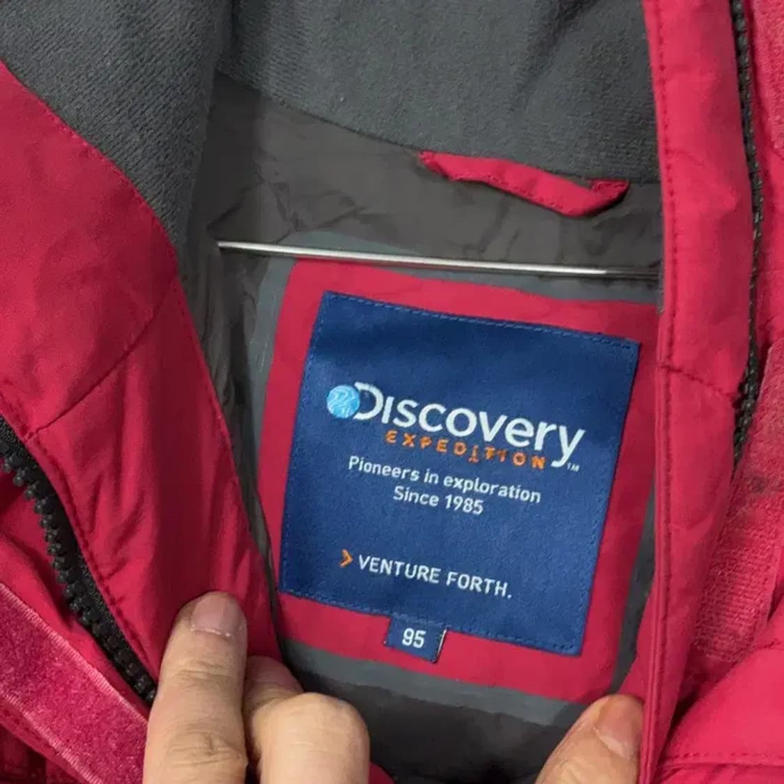 디스커버리 라쿤털 로고 덕다운 오리털 패딩 점퍼 95 상품이미지5