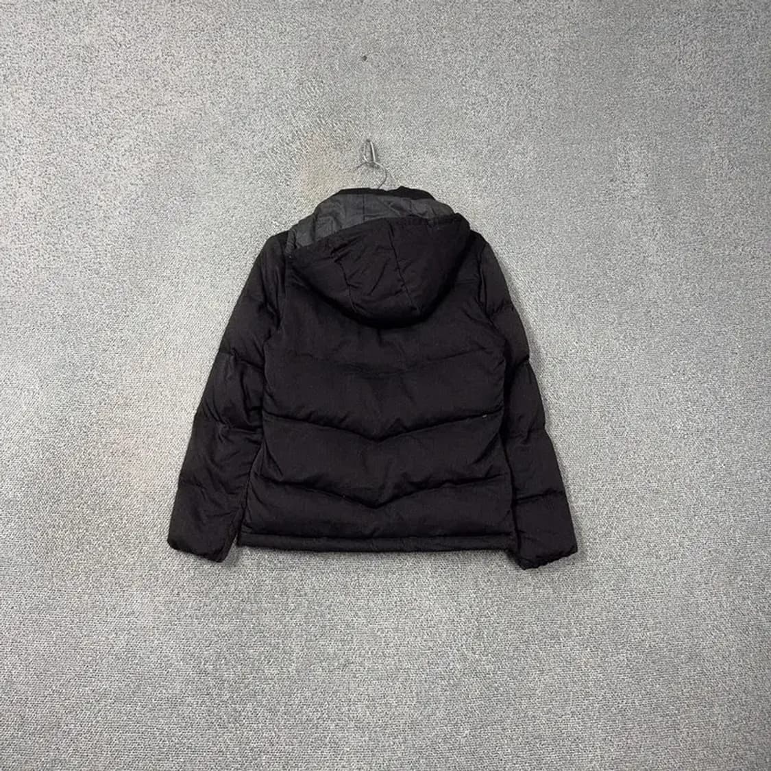 아디다스 블랙 로고 덕다운 캐주얼 패딩 90 상품이미지2