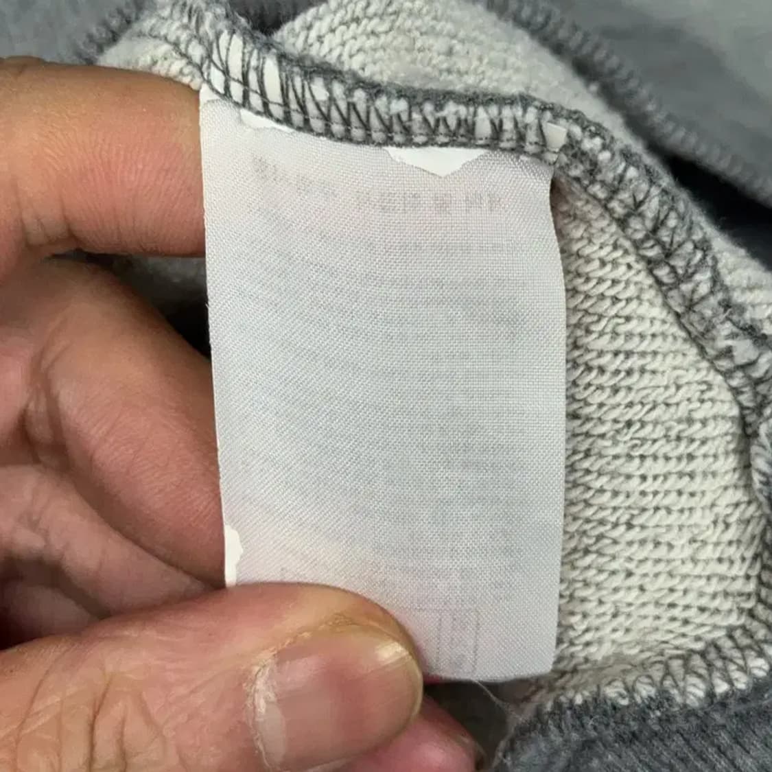 NBA 로고 프린팅 그레이 맨투맨 XL 상품이미지4