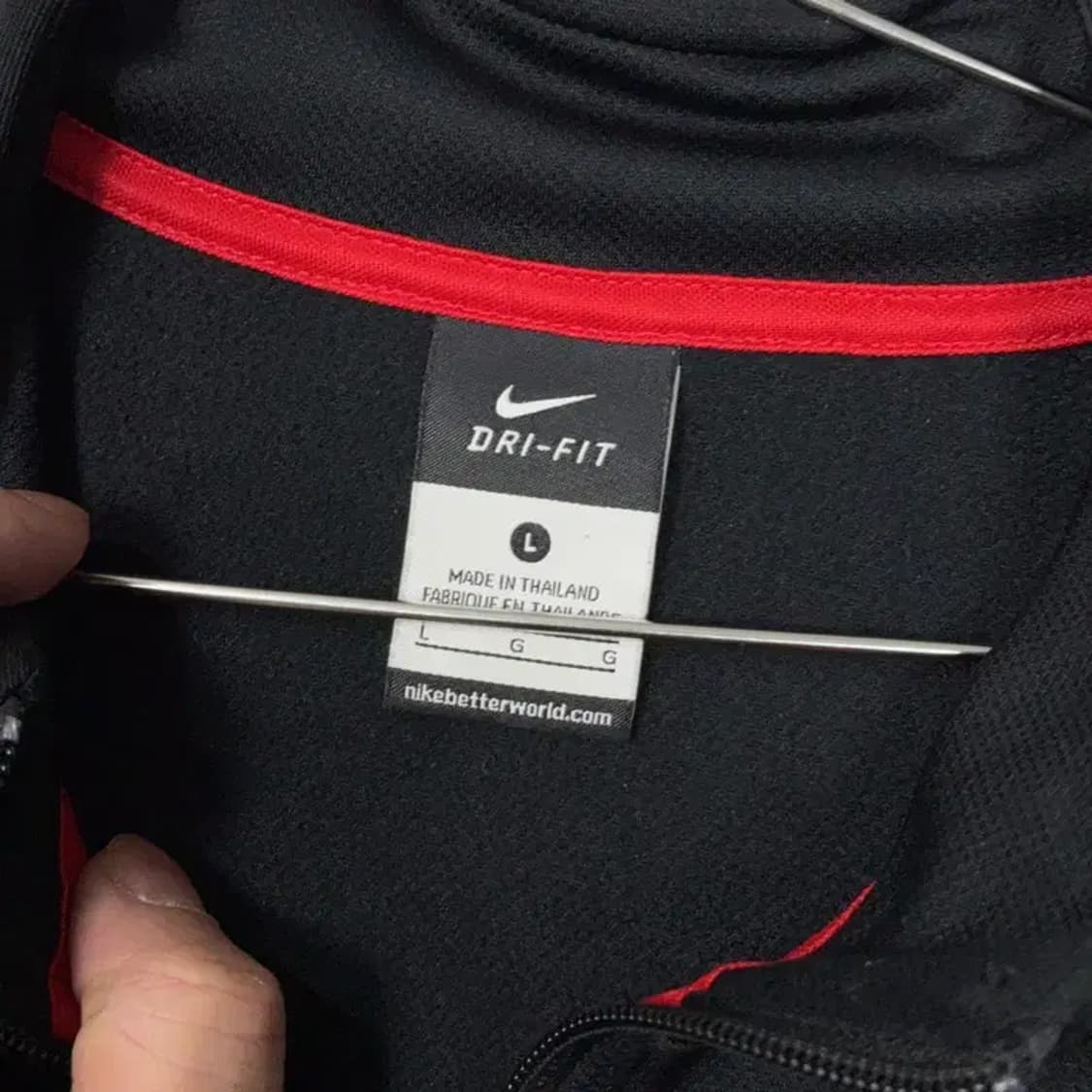 나이키 드라이핏 스우시 검빨 트랙탑 져지 L 상품이미지5