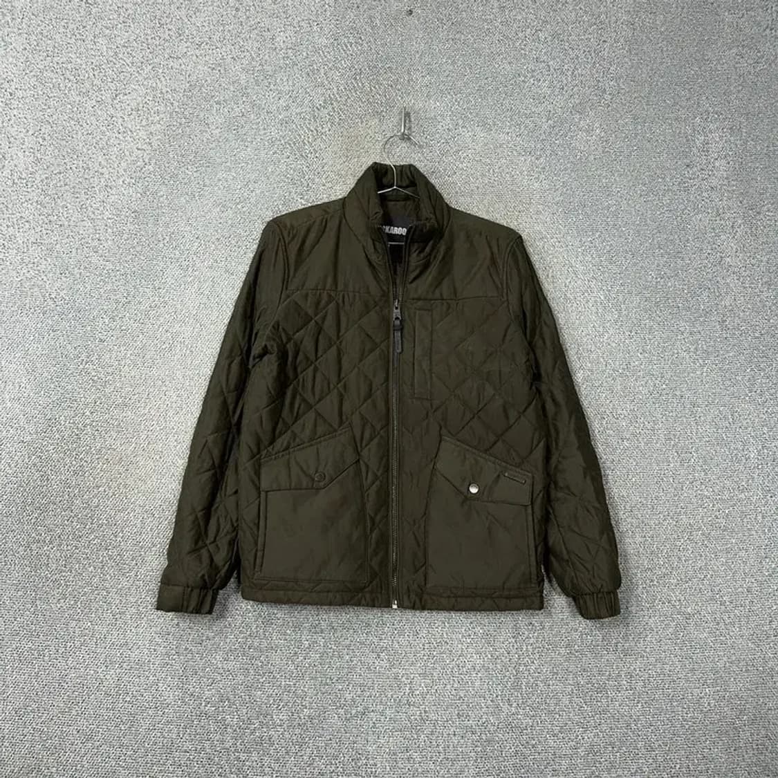 버커루 카키 퀄팅 캐주얼 자켓 M 상품이미지1