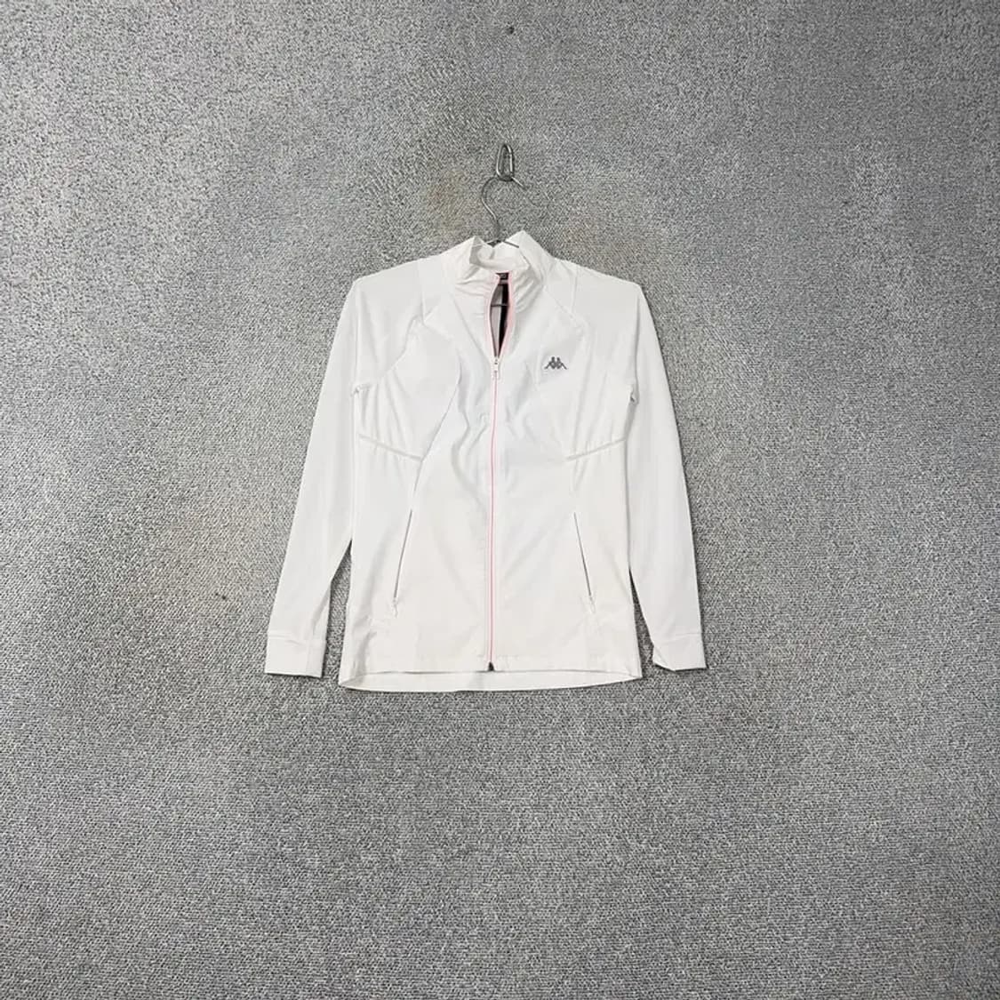 카파 화이트 로고 기능성 운동 바람막이 자켓 S 상품이미지1