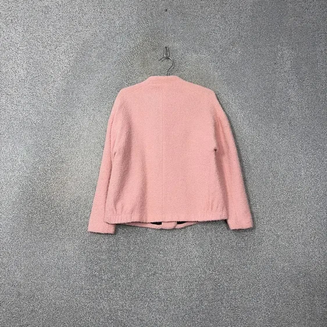 자라 라이트 핑크 울 아크릴 자켓 M 상품이미지2