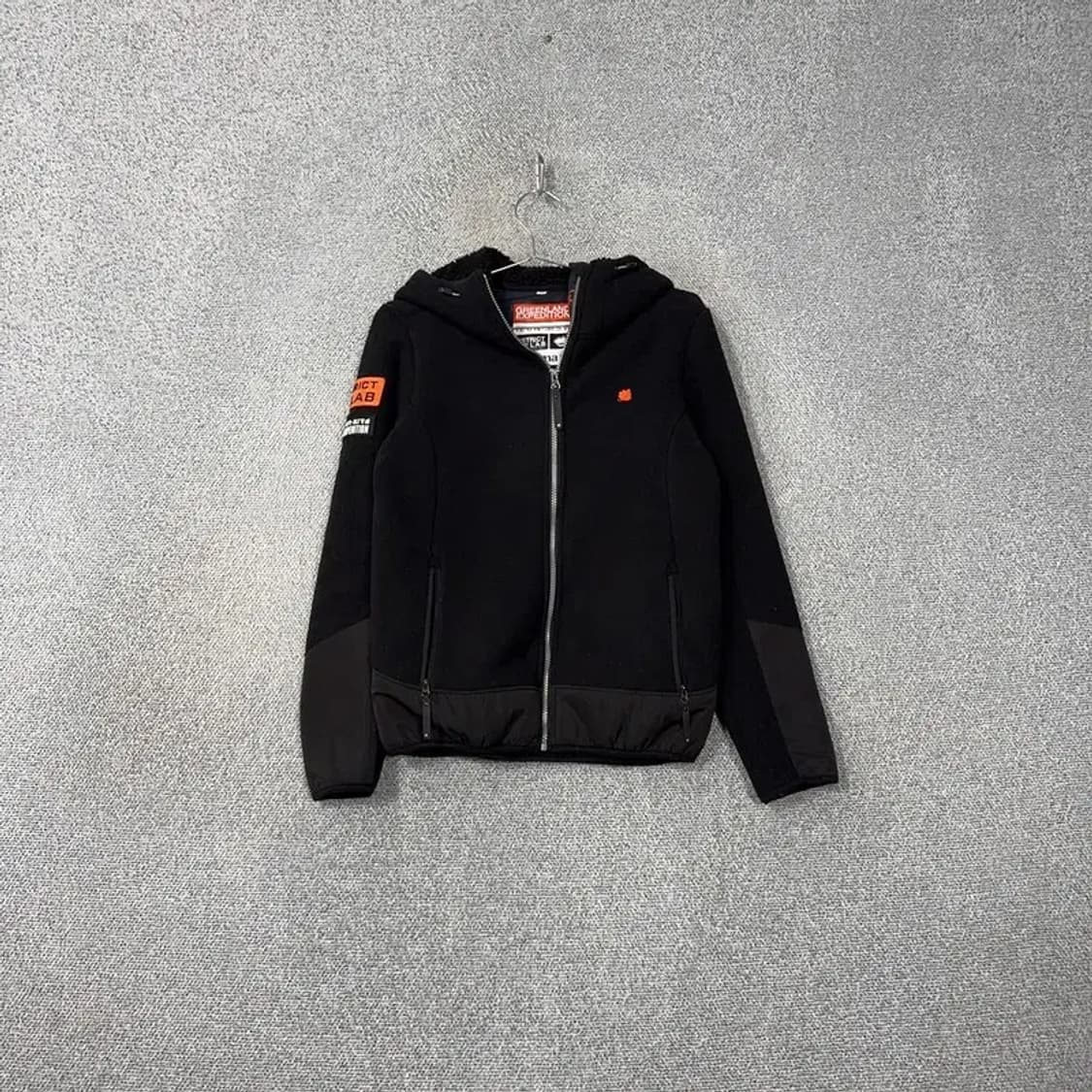 라푸마 뽀글이 후리스 패치 후드집업 95 상품이미지1