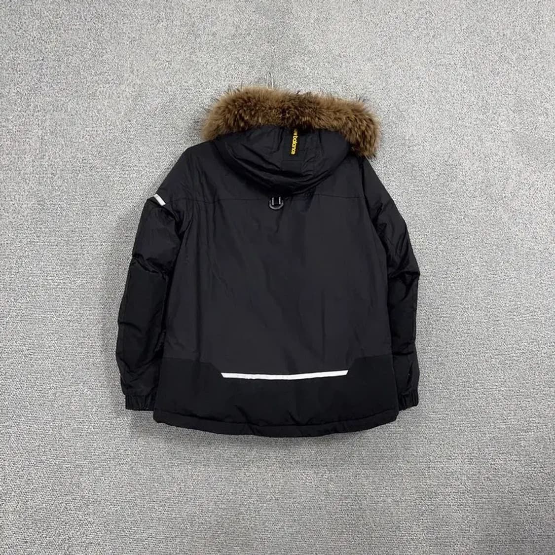 뉴발란스 블랙 로고 덕다운 파카 패딩 M 상품이미지2