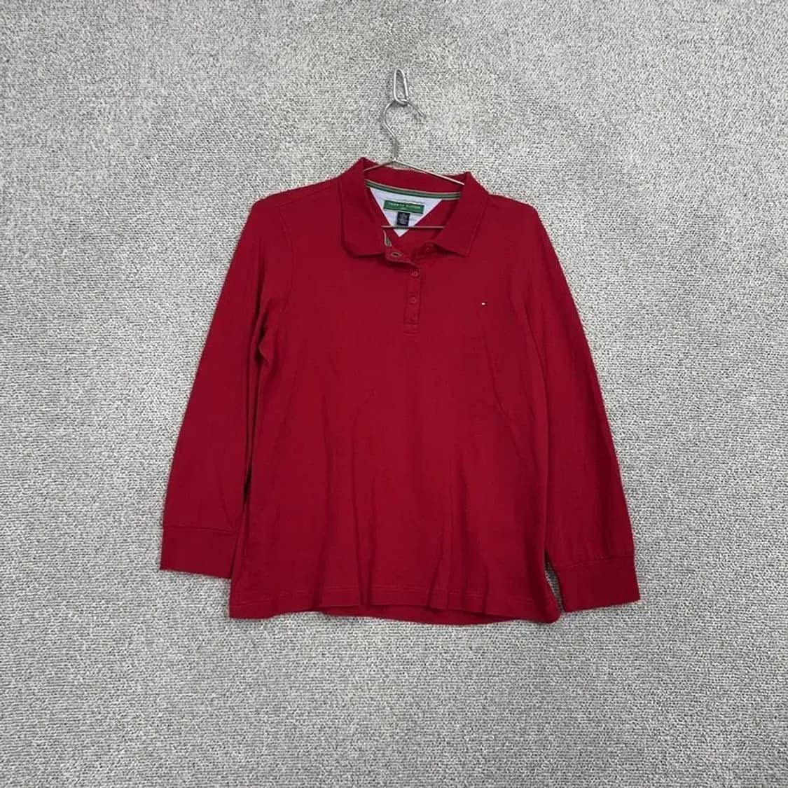 타미힐피거 골프 레드 로고 남성 카라티 XL 상품이미지1