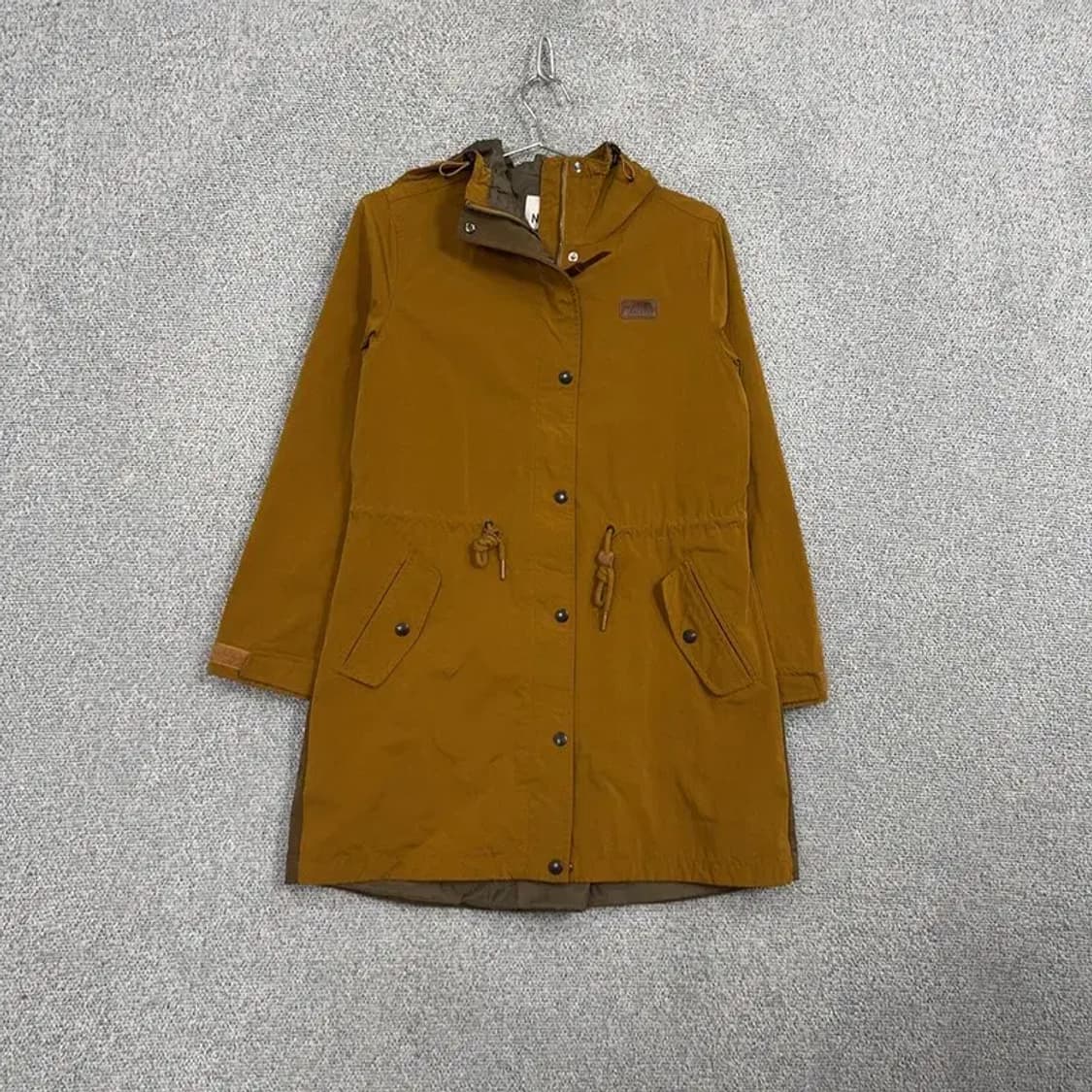노스페이스 카멜 로고 코트 바람막이 M 상품이미지1