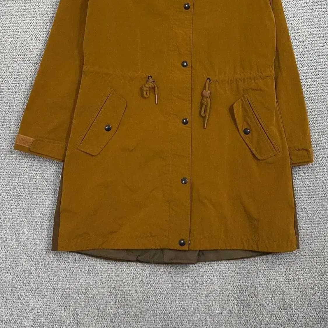 노스페이스 카멜 로고 코트 바람막이 M 상품이미지4