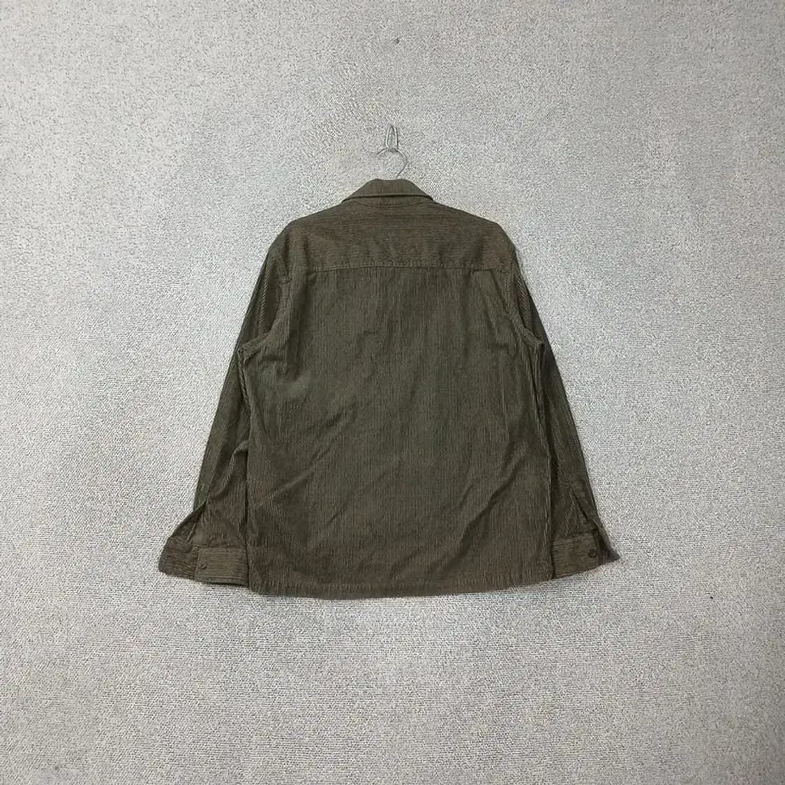 에이치엔앰 코듀로이 카키 집업 자켓 M 상품이미지2