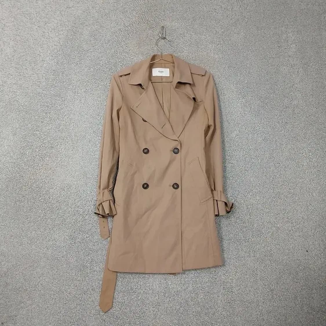 ECOLE 에꼴 여성 베이지 트렌치 85-94-160 상품이미지1