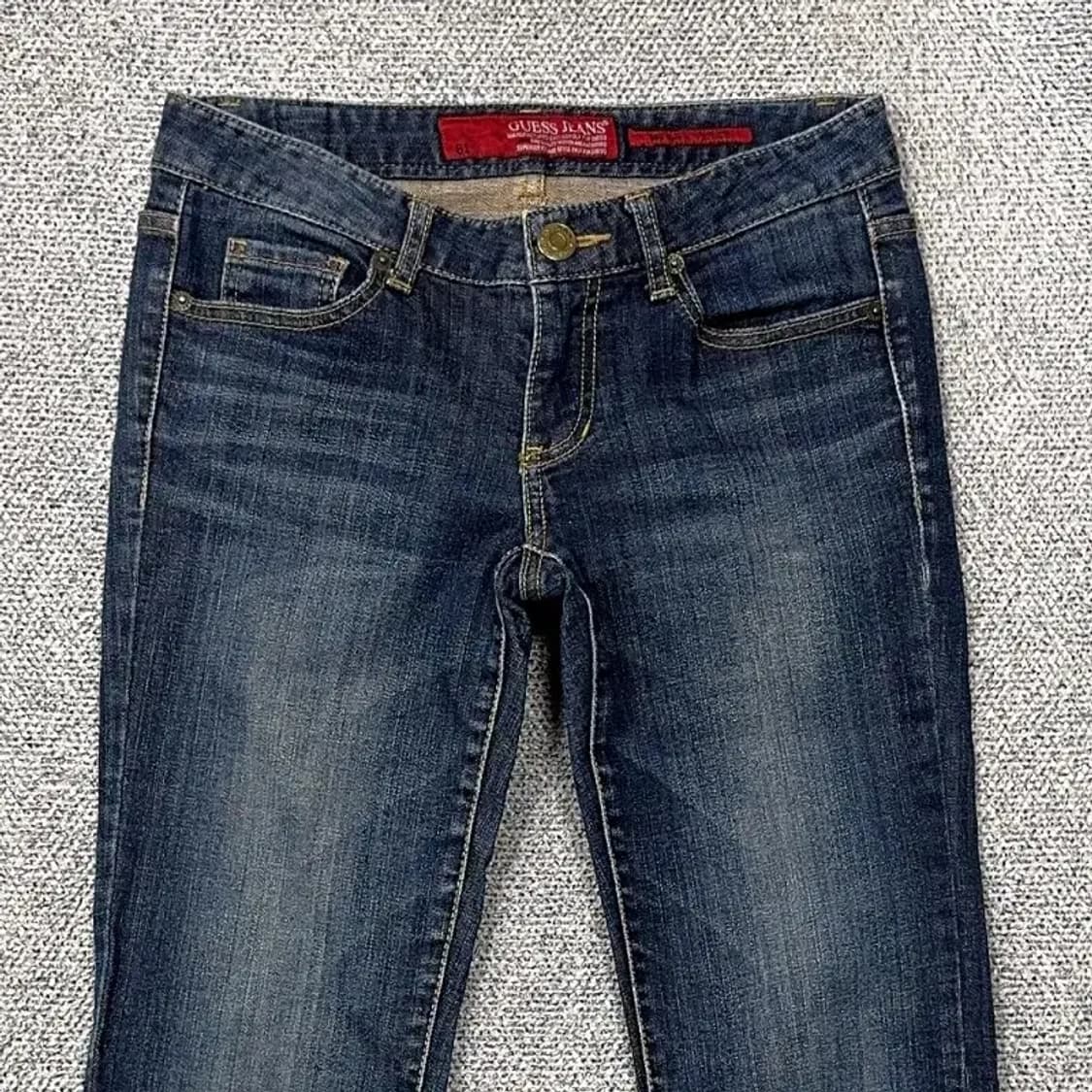 게스 삼각로고 캐주얼 여성 청바지 27 상품이미지3