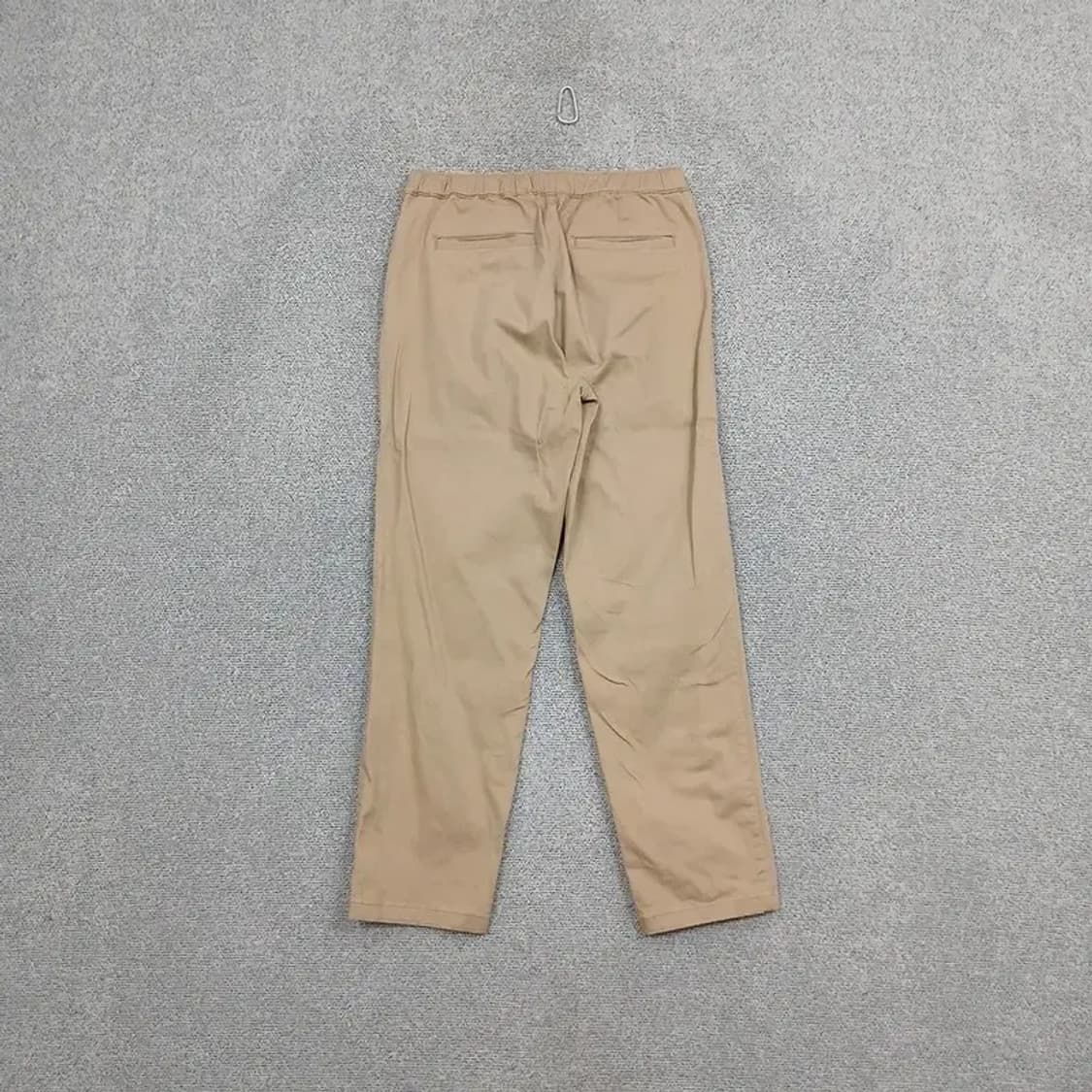 무신사스탠다드 벨티드 베이지 코튼 팬츠 32 상품이미지2