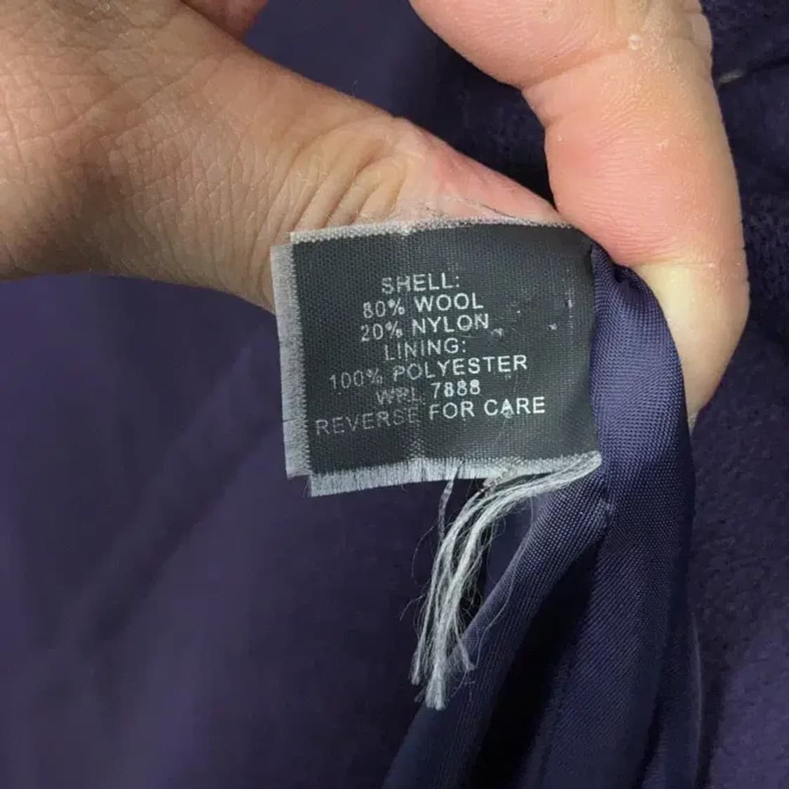 마이클 코어스 여성 클래식 퍼플 버튼 울 코트 55-66 상품이미지7