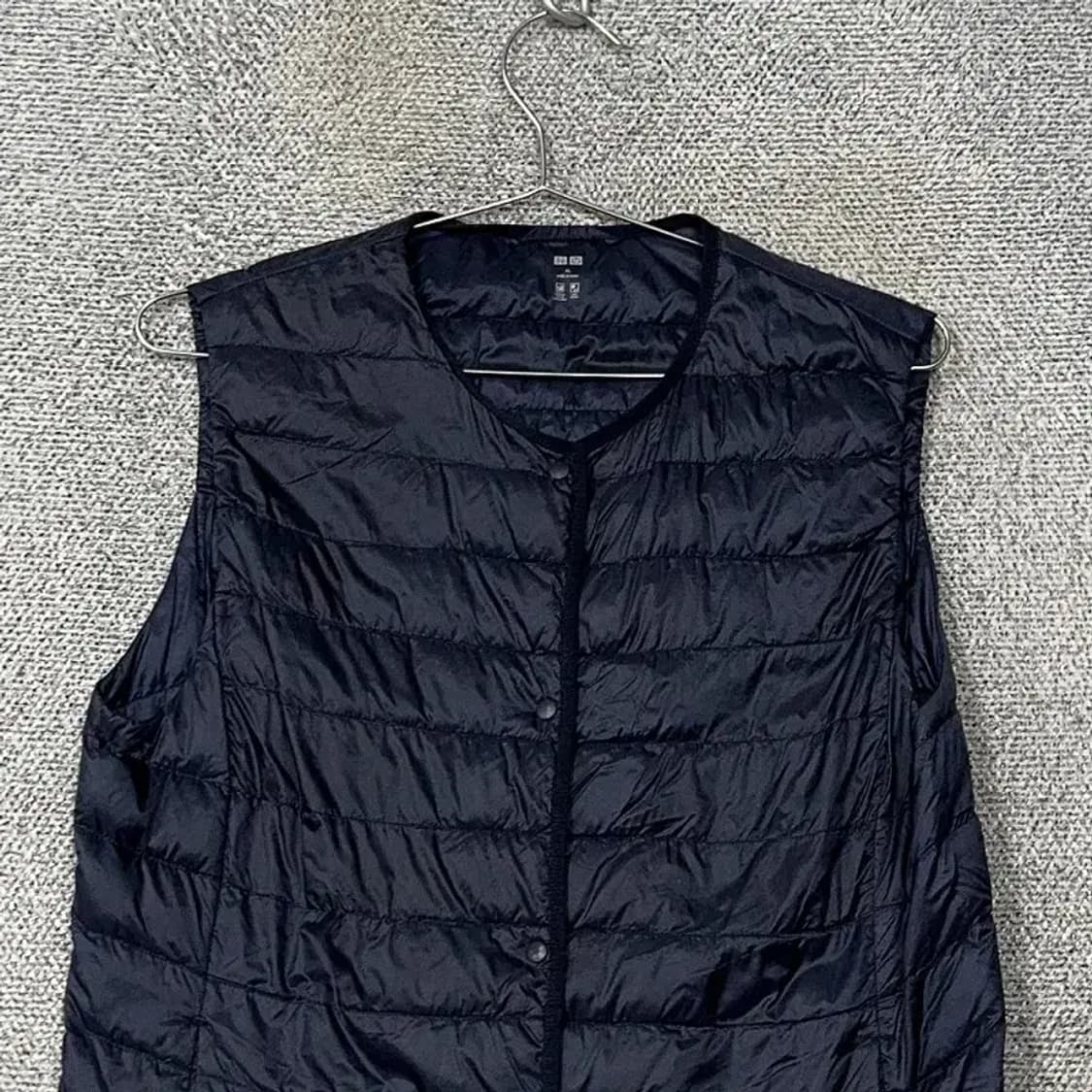 유니클로 경량 네이비 패딩 조끼 XL 상품이미지3