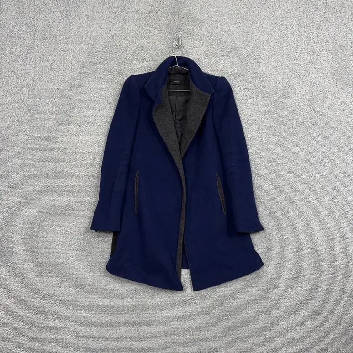 시스템 한섬 여성 울 캐시미어 네이비 코트 82-94-160 상품이미지1