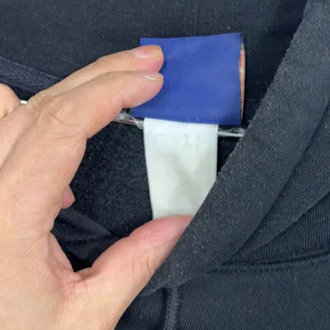 쿠퍼스타운 빈티지 화이트 삭스 블랙 후드티 L 상품이미지5