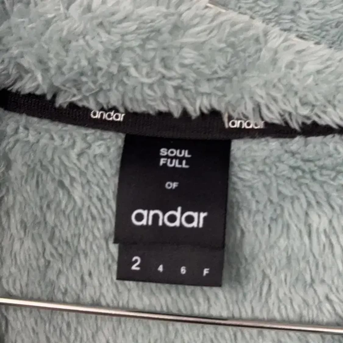 안다르 여성 캐주얼 양털 후리스 집업 2 상품이미지5