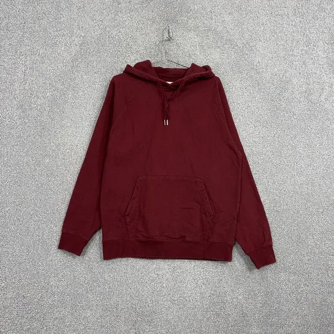 멜란지마스터 버건디 스웻 후드티 XL 상품이미지1