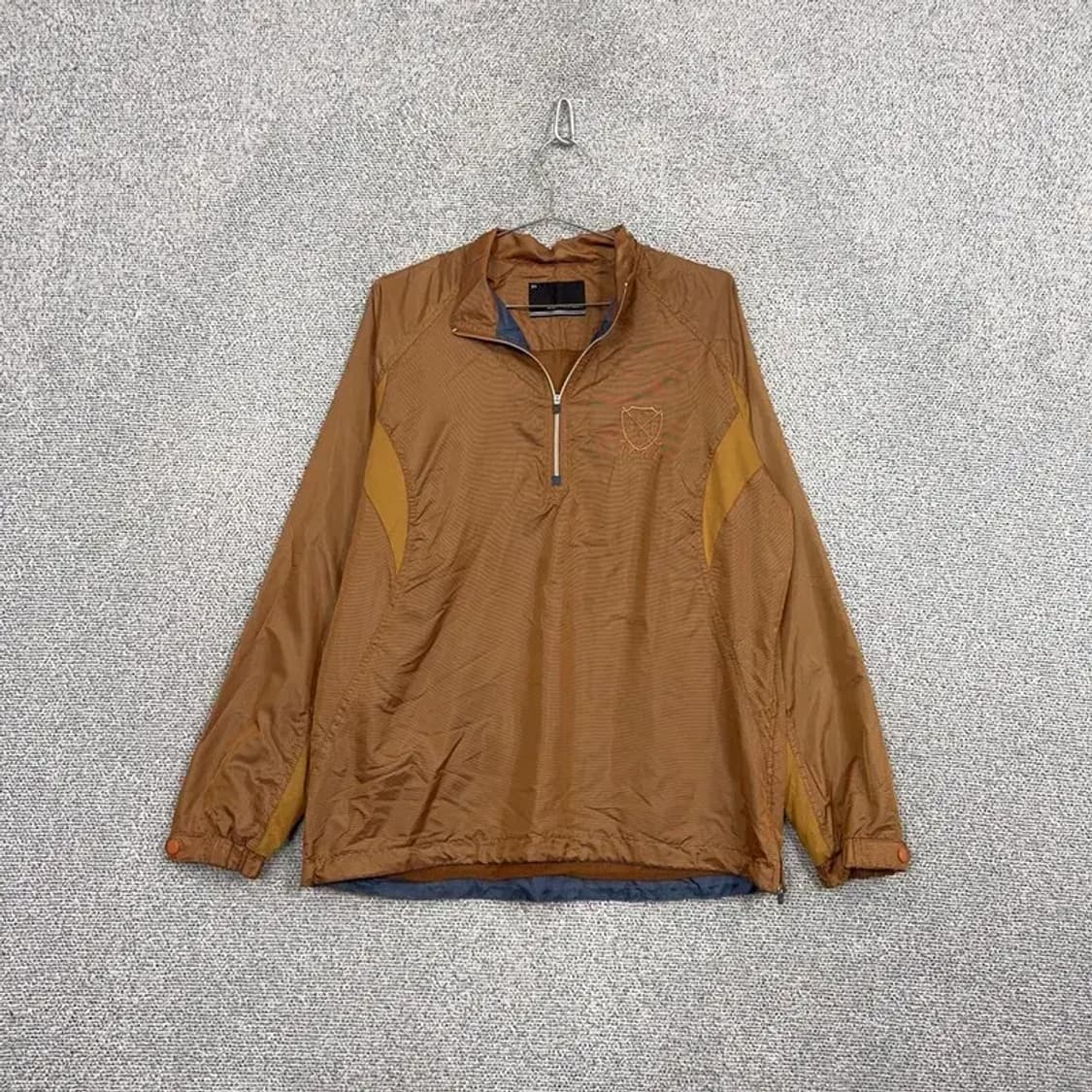 빈폴 로고 기능성 반집업 바람막이 웜업 100 상품이미지1