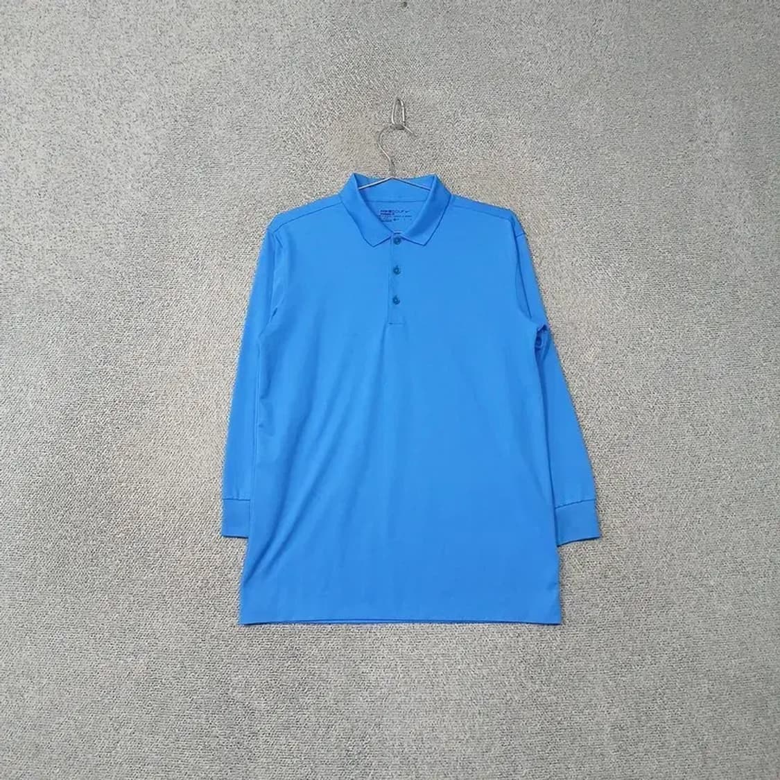 나이키 골프 드라이핏 블루 기능성 카라티 M 상품이미지1