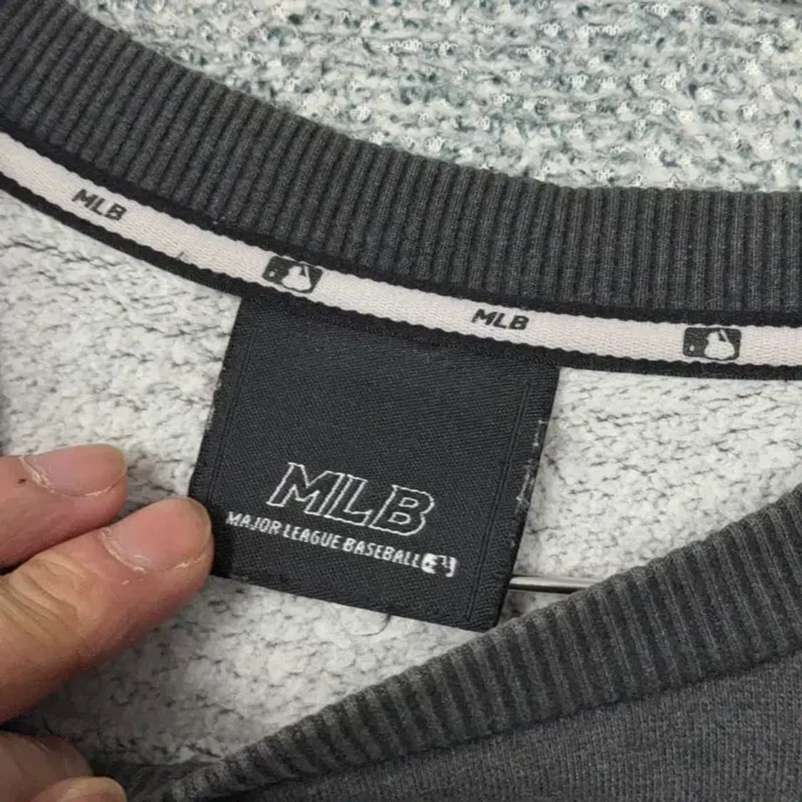 MLB LA다저스 기모 블랙 맨투맨 95 상품이미지3