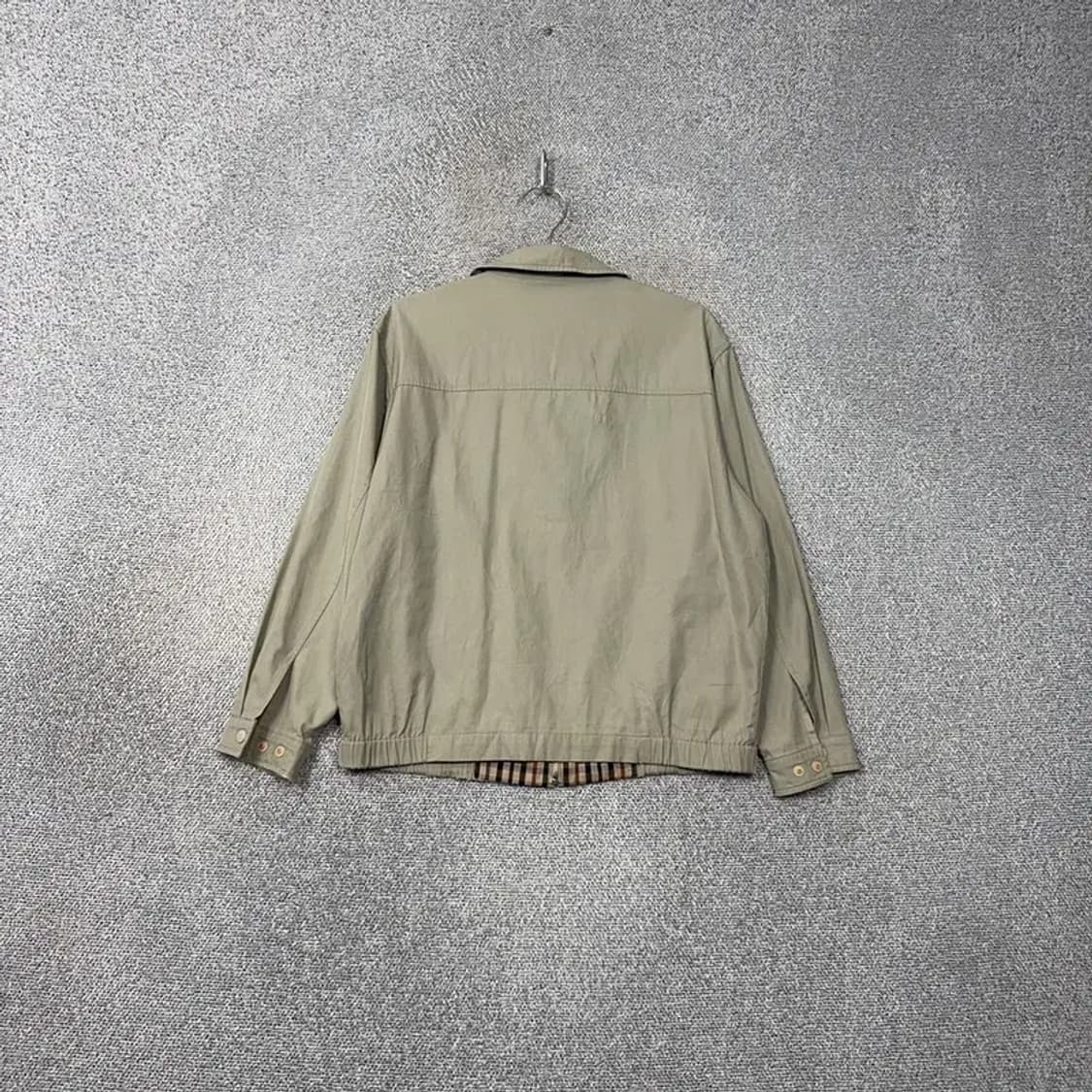 닥스 남성 캐주얼 베이지 블루종 자켓 95 상품이미지2