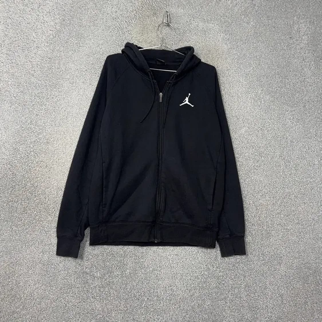 조던 점프맨 로고 블랙 후드집업 L 상품이미지1