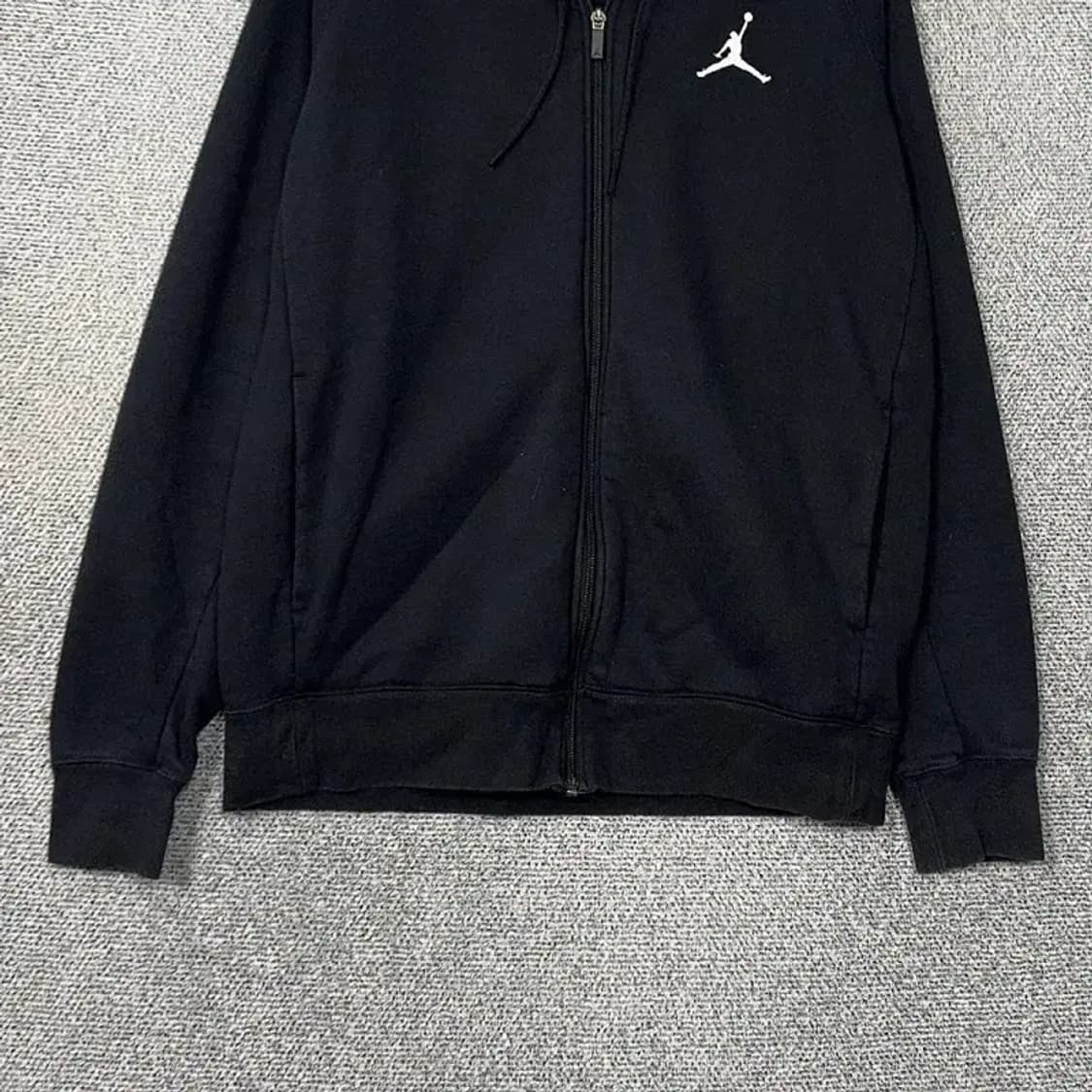 조던 점프맨 로고 블랙 후드집업 L 상품이미지4