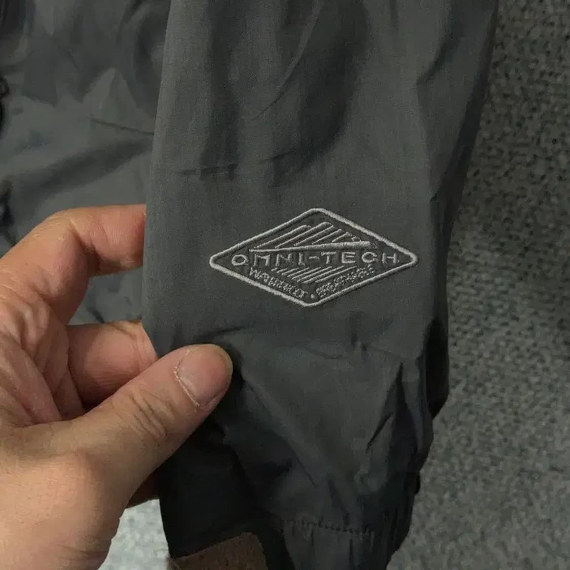 콜롬비아 등산 남성 네이비 그레이 바람막이 L 상품이미지5