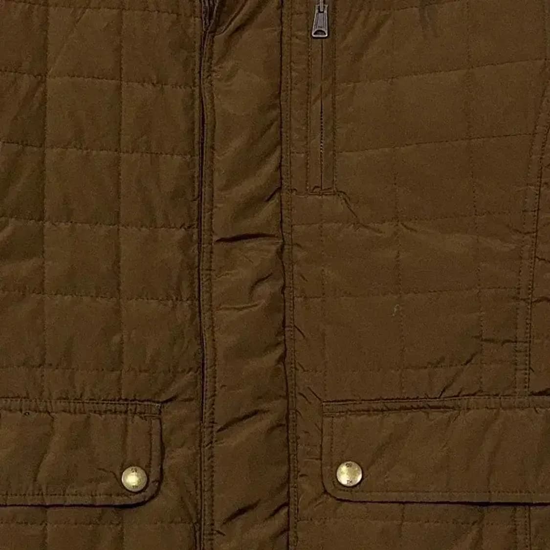 타미힐피거 남성 퀄팅 브라운 자켓 S 상품이미지3