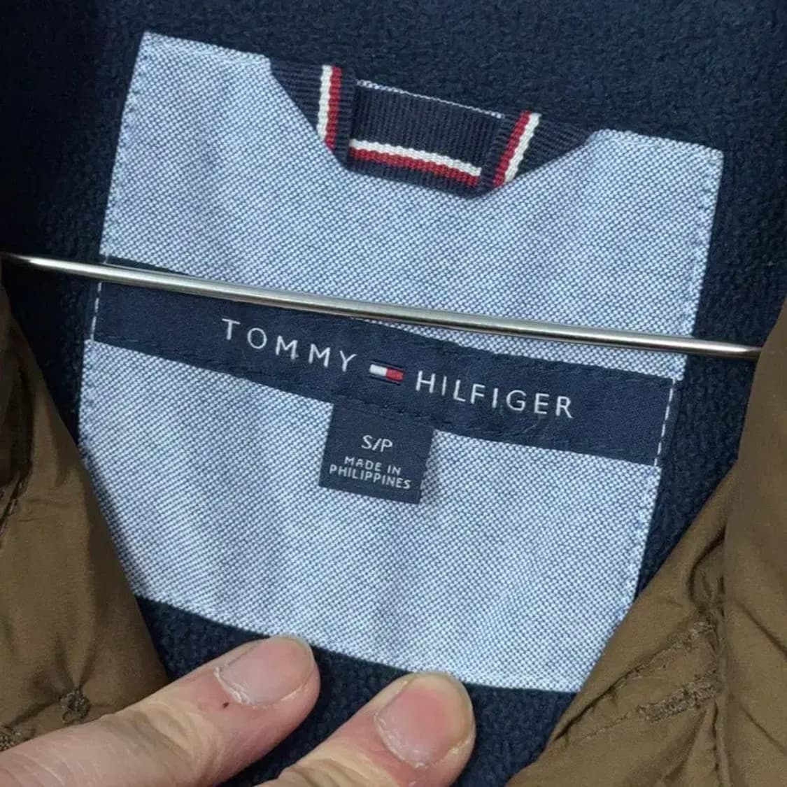 타미힐피거 남성 퀄팅 브라운 자켓 S 상품이미지4